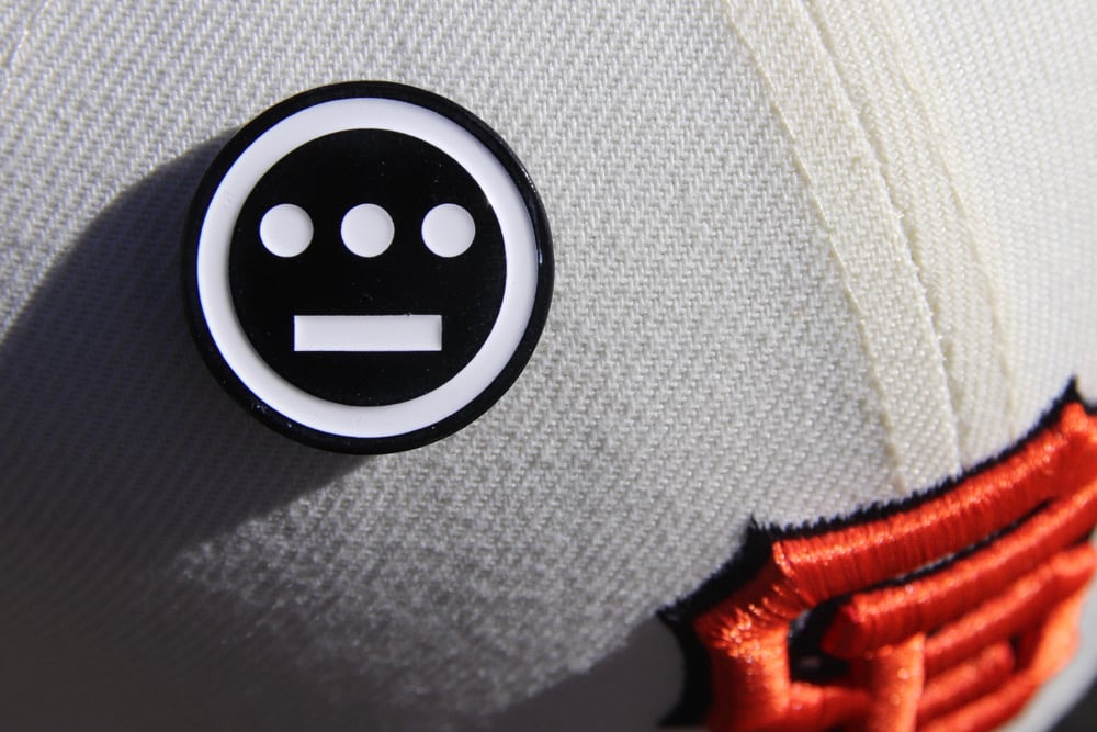 Image of Hiieroglyphics Hiero Enamel Pin - Black / White