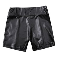 Image 12 of  High Waist Faux PU Leather 
