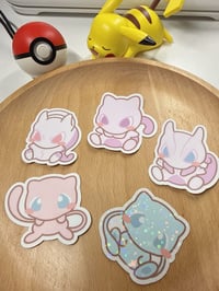 Image 2 of Mew & Mewtwo Sticker Flakes