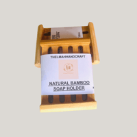 Image 1 of Natural Bamboo Soap Holder