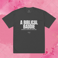 Image 3 of Biblical Baddie ™ Oversized Faded Tee