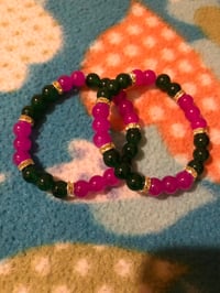 Image 1 of bracelets 💜💚