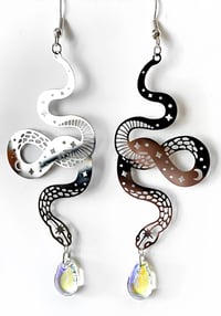 Image 1 of 'Hydra’s Tears' // Snake Earrings