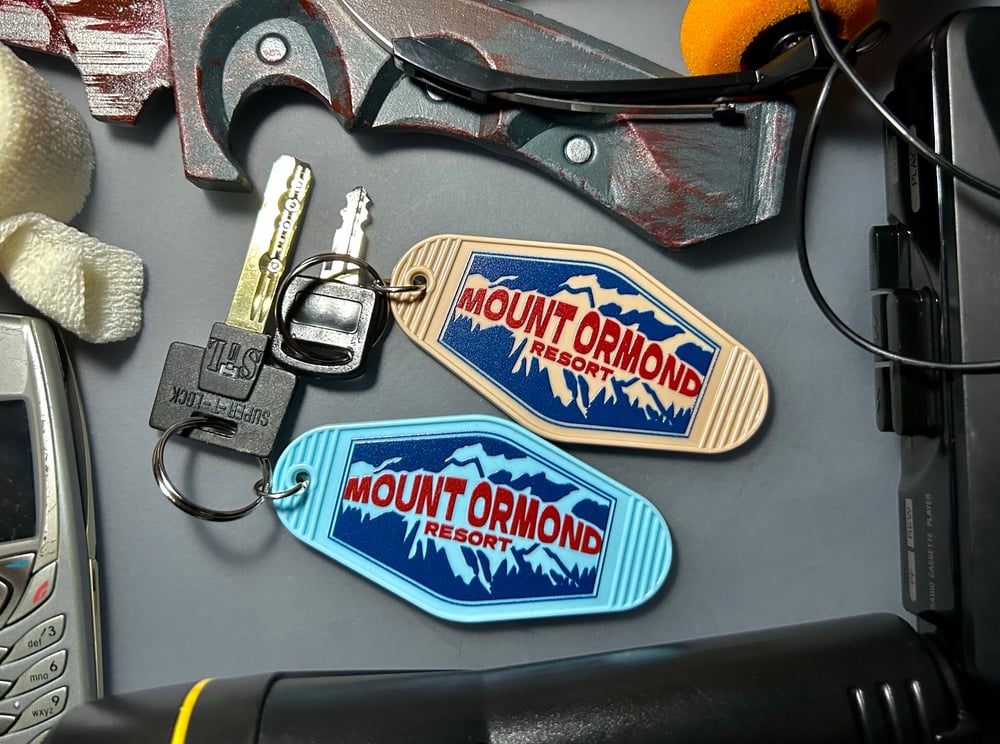 MOR retro keychains