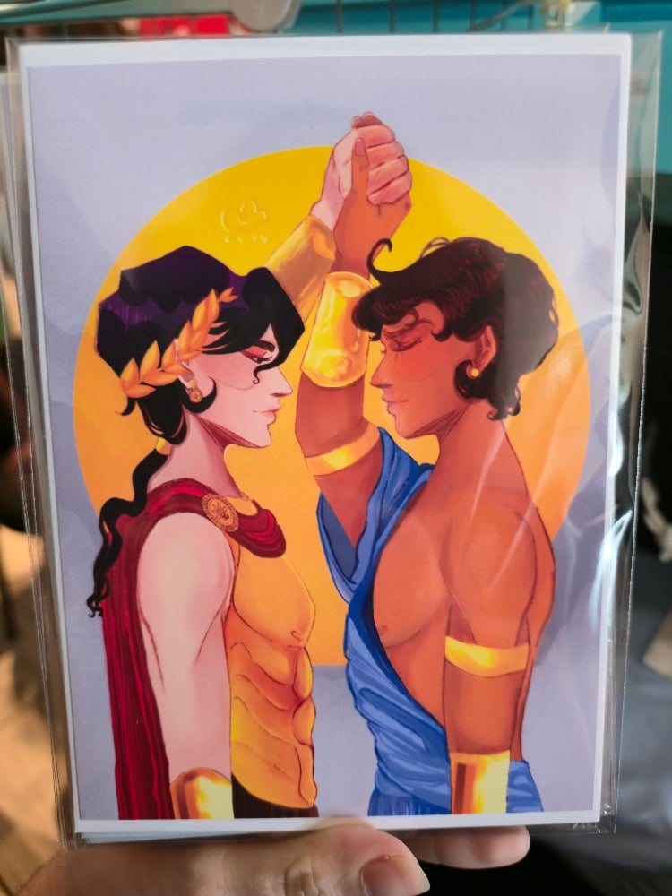 Image of Klance gladiator print 5x7"
