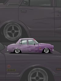 Mx32 “Purple flames” Portrait 