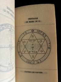 Image 14 of Rituel de magie blanche, talismans et pentacles bénéfiques, B. Manassé, 1957.