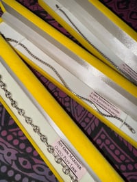 Image 2 of 7-8in Italian Silver Bracelets