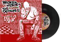Image 1 of Broken Heroes / The Detained - Split 7” Red Cover