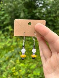 nonbinary pride earrings #2