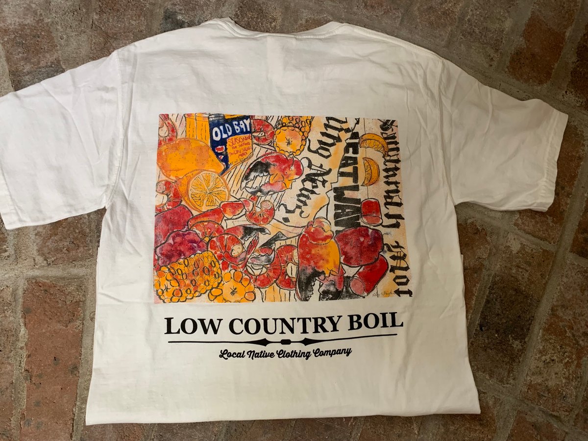 Image of Low Country Boil Short Sleeve Pocket Tee