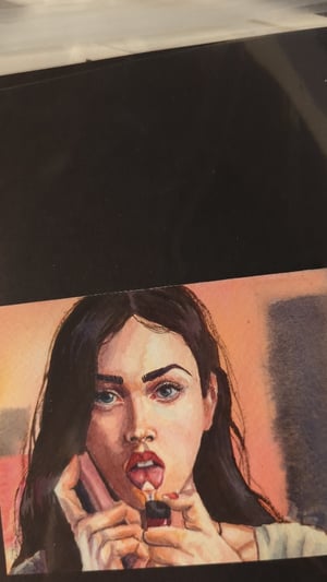 Image of Athena Naylor - Film stills in watercolor 