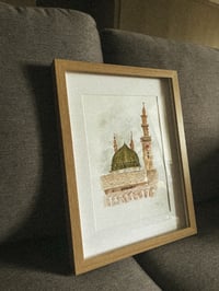 Image 1 of Kaaba & Nabawi (original painting)
