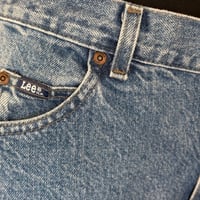 Image 4 of Vintage High Waisted Lee Women’s Denim Jeans - Size 12 M  