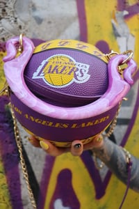 Image 1 of SMALL LAKERS BALLBAG - EDITION III