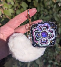 Image 2 of  flower bag charm