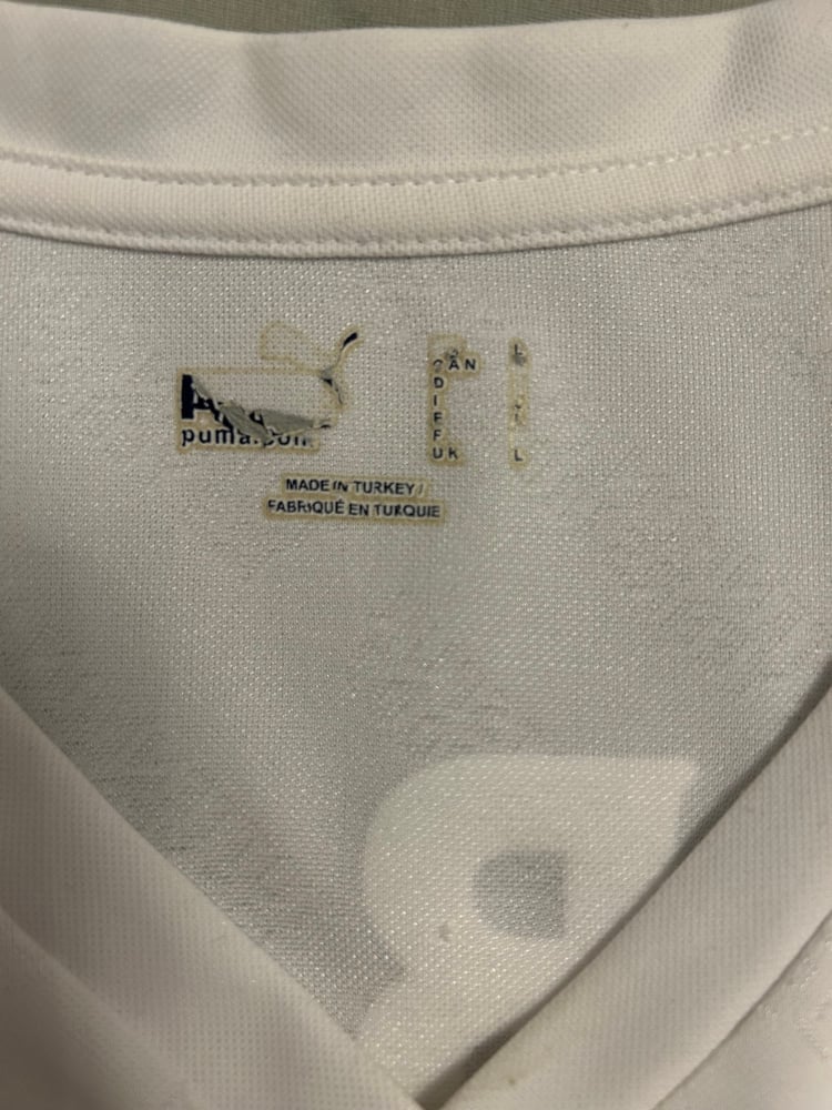 Image of Tottenham Hotspur “BERBATOV 9” 2007/08 125 Years Home Shirt + PL patches (L)