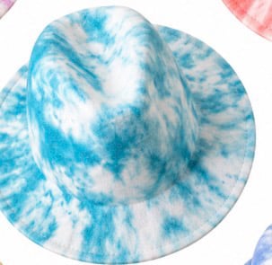 Image of 30% Off $15 ( now $10.50) Tie-Dye Fedora Hats