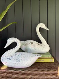 Image 2 of Patina Swan Ornament