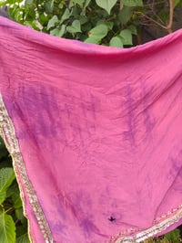 Image 3 of Poncho Woodstock Top -free size PINKs