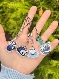 Image 1 of Hollow Cat Acrylic Charms