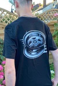 Image 5 of VAGSocietyUK Black Wheel T-Shirt