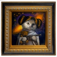 Image 2 of “Purrincess Leia" Original Painting