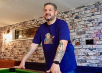 Image 1 of Liam T-Shirt in French Navy 3XL AND 4XL ONLY