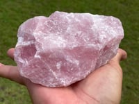 Image 3 of Rose Quartz Raw Chunk #1823