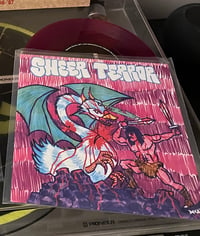 Sheer Terror / Eyehategod Split 7" European Press Deep Purple Edition