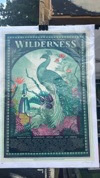 Image 2 of Wilderness Festival 2025 - the hedonist silk screen print