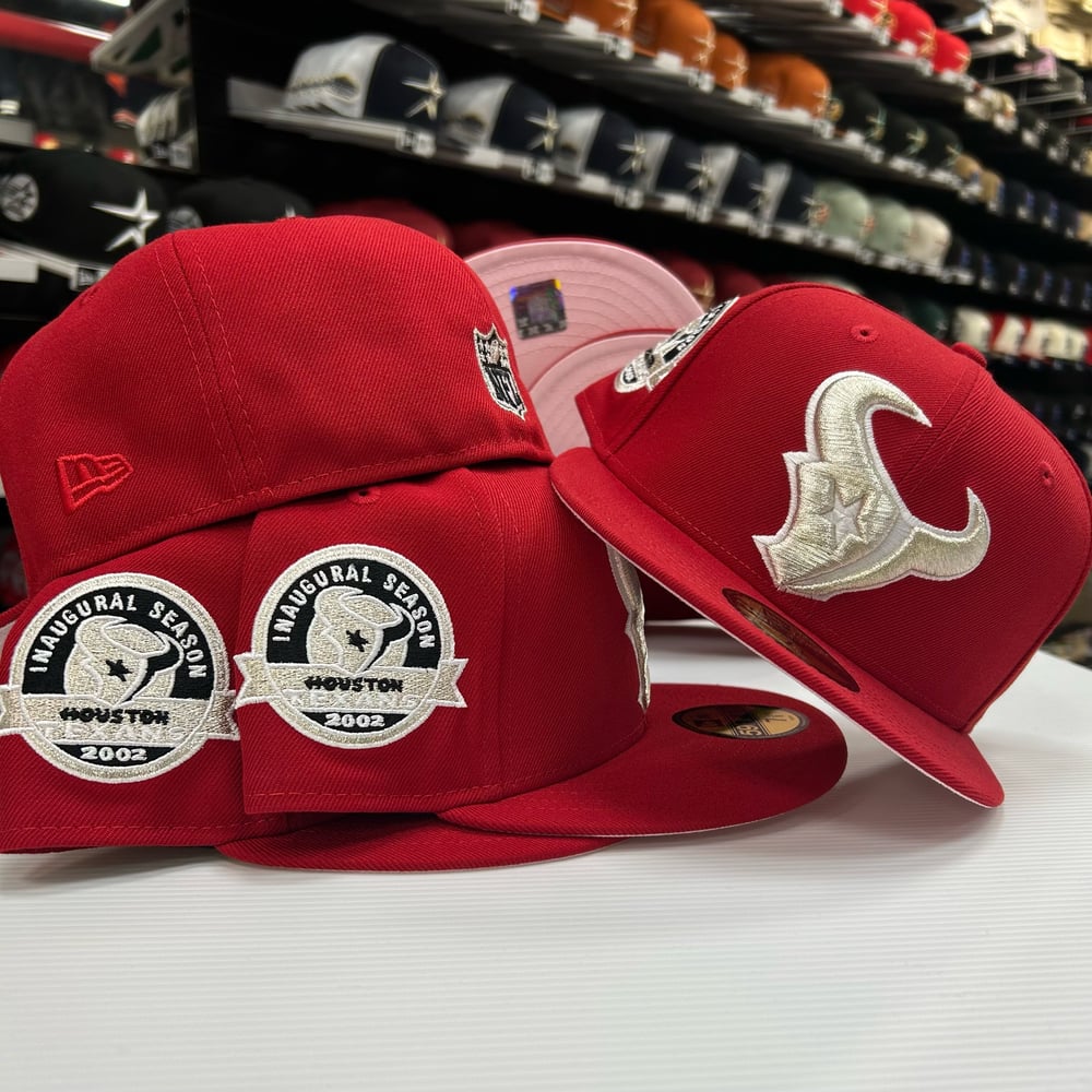 New Era 59Fifty Scarlet Platinum Inaugural 