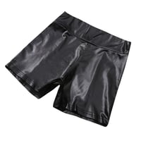 Image 15 of  High Waist Faux PU Leather 
