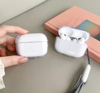 Transparent AirPods cases