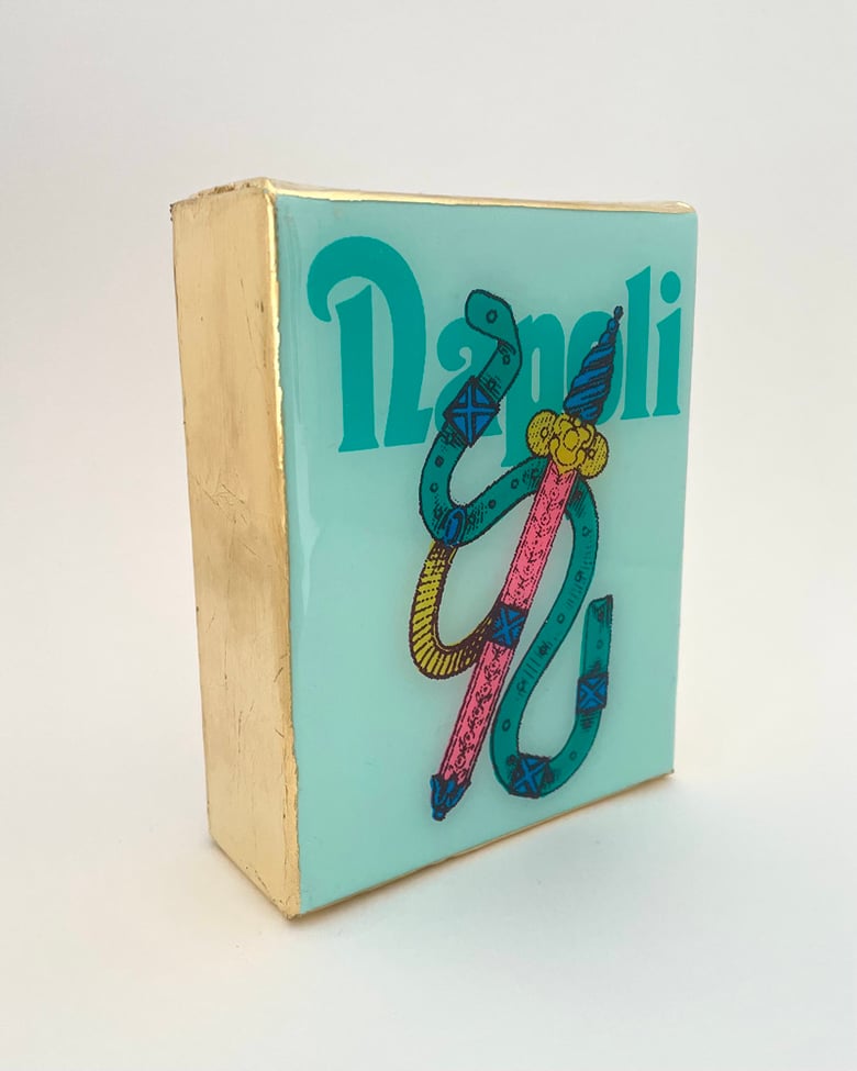 Image of Napoli Ace Of Swords Aqua 