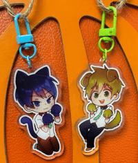 MakoHaru Kemonomimi Charms by bemicat