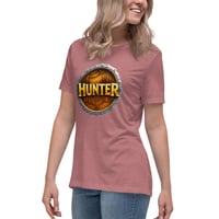Image 12 of Women's Relaxed T-Shirt,  Hunter Emblem T-Shirt | Hunting Outdoor Graphic Tee
