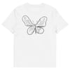 Butterfly Unisex organic cotton t-shirt