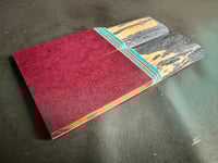 Image 3 of Giraffe Bone & Richlite Micarta Segmented Knife Scales