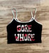 Image of Gore Whore Cropped Tank