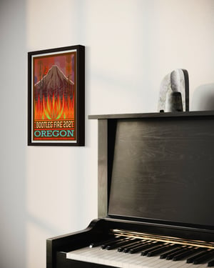 Image of Bootleg Fire 2021 Oregon Poster