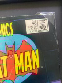 Image 3 of Superman and Batman, framed complete vintage DC comic No 317 July 1985