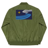 Image 3 of Mirror of the Sky Bomber Jacket (Back)