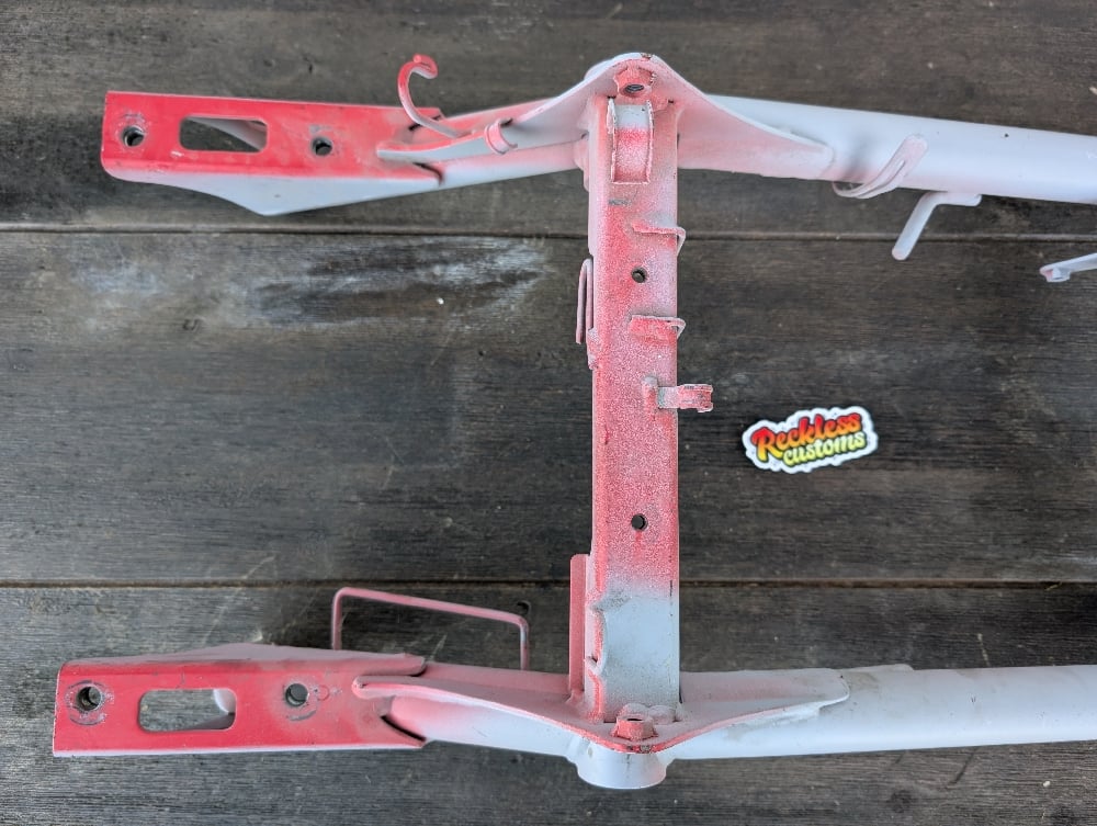 **GARAGE SALE ITEM Ruckus Rear Frame