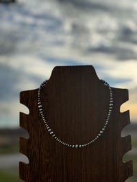 Image 3 of 3-6 mm Navajo Pearl Choker 