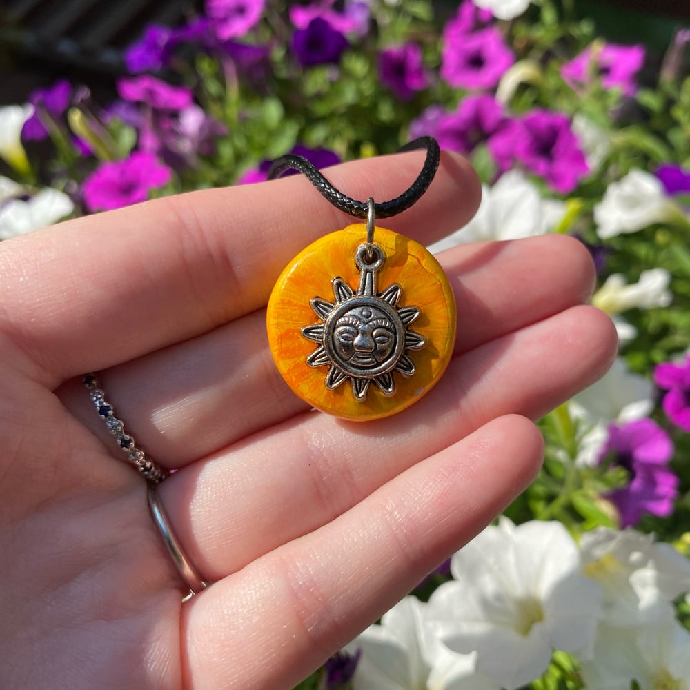 Image of little sun necklace