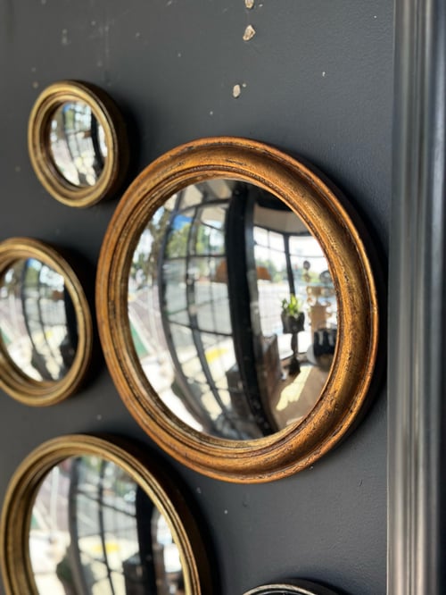 Image of Gold Convex Mirror