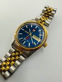 Image 6 of Rado Purple Horse Day Date Blue Dial 2/Tone Automatic Men’s Watch