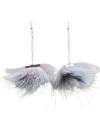 Light Lavender Pompom Earrings (14)