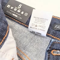 Image 5 of Fashion Nova High Waisted Bell Bottom Distressed Jeans